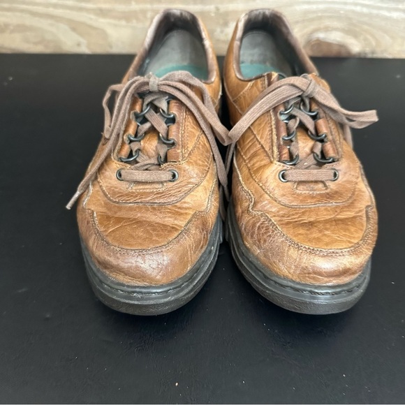 Mephisto Rush Brown "Desert" Womens Leather Lace-up Walking Shoes size 7.5 - Picture 5 of 8
